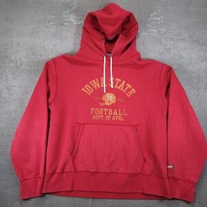 Iowa State Football Y2K Vintage Hoodie Tailgate‎ Clothing Pullover Mens Sz Med